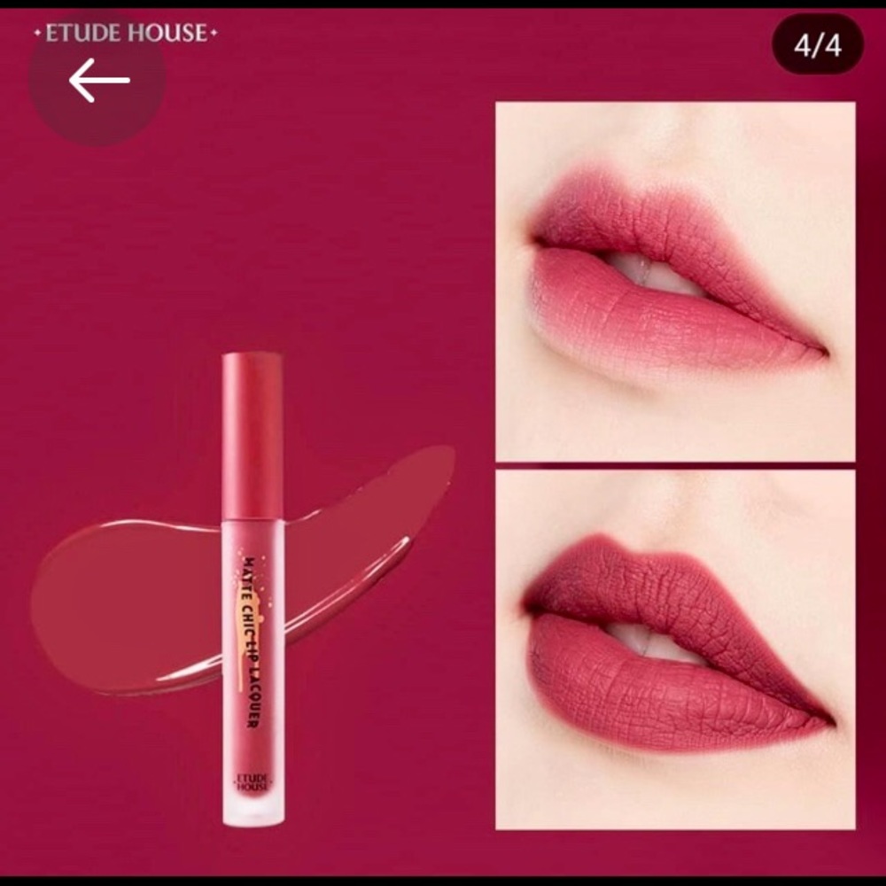 Etude House - Matte Chic Lip Lacquer BR401